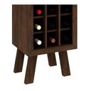 Ver imagem 5 de Adega Para 09 Garrafas Ad5000 Rustico Tecno Mobili Rustico