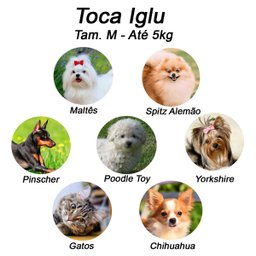 Cama Iglu e Toca Para Cachorro Luppet Luxo Rosa Borboleta - M - 7