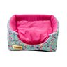 Cama Iglu e Toca Para Cachorro Luppet Luxo Rosa Borboleta - M - 4
