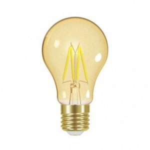 Lâmpada Led Filamento Vintage A60 4W Âmbar Taschibra