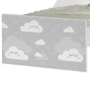 Ver imagem 5 de Cama Infantil Nuvens Cinza com Colchão Mini Cama