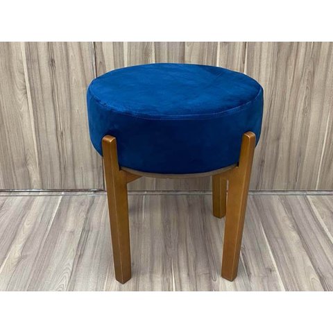 Puff Decorativo Azul 800 Veneza