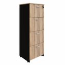 Ver imagem 6 de Arquivo New City 4 Gavetas para Pasta Suspensa 46,5 cm Calvi/Preto Gebb Work