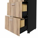 Ver imagem 7 de Arquivo New City 4 Gavetas para Pasta Suspensa 46,5 cm Calvi/Preto Gebb Work