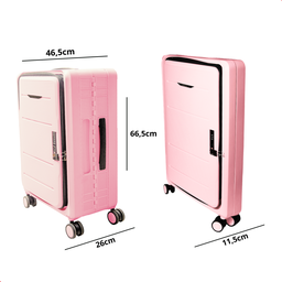 Mala Viagem Bagagem Dobrável Compacta Média Stillus - 5