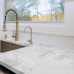Papel de Parede Adesivo Lavavel Cimento Queimado Marmorizado Cinza 500x60cm - 6