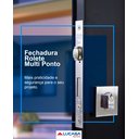 Ver imagem 6 de Porta Pivotante de Aluminio com Friso Puxador de 1 Metro 225x130 Lucasa Aluminio Abertura Direita