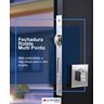 Porta Pivotante de Aluminio com Puxador de 1 metro 225x130 Lucasa Aluminio - 6