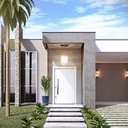 Ver imagem 3 de Porta Pivotante de Aluminio com Puxador de 1 Metro 225x130 Lucasa Aluminio