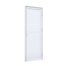 Ver imagem 1 de Porta de Alumínio de Giro Laminada com Ventilação 215 x 85cm Lucasa Eccellente Abertura Direita