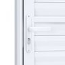 Porta de Alumínio de Giro Laminada com Ventilação 215 x 85cm Lucasa Eccellente - 2