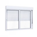 Ver imagem 2 de Janela de Alumínio Veneziana 120x150cm com Persiana Black Out Integrada Lucasa Alumínio