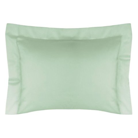 Fronha 50cm X 70cm Altenburg Algodão Lux 200 Fios Verde Claro