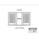 Ver imagem 4 de Janela de Alumínio Veneziana 100x200cm 4 Folhas Móveis 2 Fixas com Vidro Lucasa Eccellente