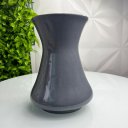 Ver imagem 2 de Vaso centro de mesa médio cinza de cerâmica decorativo