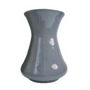 Ver imagem 1 de Vaso centro de mesa médio cinza de cerâmica decorativo