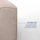Ver mais imagens de Sofá 2 Lugares 260cm Baobá CabeCasa MadeiraOriginals Bege Linho Avelã