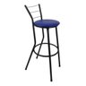 Banqueta Banco Alto Cozinha Alta Bar Bistro Area Americana:azul - 1