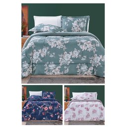 Cobredrom Grosso King Size 200 Fios Nyla Dupla Face Estampado Super Fofinho:ROSA - 4