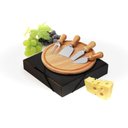 Ver imagem 2 de Conjunto Kit para Queijo em Bambu e Inox Córdoba 5 Peças Welf