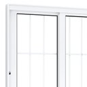 Ver imagem 3 de Janela de Correr Alumínio Central 2 Folhas Móveis 2 Fixas com Grade Lucasa Eccellente 100x150cm Branco