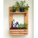 Ver imagem 1 de Jardim e Horta Vertical 1 Floreira Cachepô e 1 Prateleira
