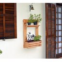 Ver imagem 3 de Jardim e Horta Vertical 1 Floreira Cachepô e 1 Prateleira