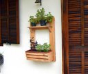 Ver imagem 4 de Jardim e Horta Vertical 1 Floreira Cachepô e 1 Prateleira