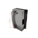 Ver imagem 5 de Fechadura 3530 bico de papagaio para porta de correr + contra fechadura 3534 v/v - Cromado