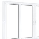 Ver imagem 3 de Janela de Alumínio de Correr 100x150cm 2 Folhas Móveis 2 Fixas com Vidro Lucasa Eccellente Branco