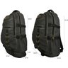 Mochila Camping Kvn 50 Litros Grande Lona Expansivo - Preto - 2