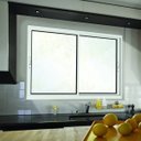 Ver imagem 3 de Janela de Aluminío de Correr 120x150cm 2 Folhas Móveis com Grade e Vidro Lucasa Eccellente Branco