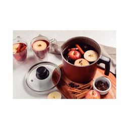 Fervedor Tramontina C/ Tampa Paris 16cm 2,7L Vermelho - 2