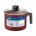 Ver imagem 4 de Fervedor Tramontina C/ Tampa Paris 16cm 2,7L Vermelho