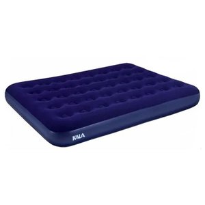 COLCHÃO DE CASAL INFLÁVEL AZUL KALA