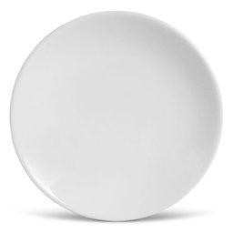 Jogo 6 Pratos Rasos Coup Branco Cerâmica Porto Brasil - 1