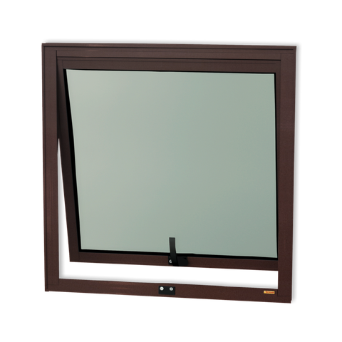Maxim-Ar Alumínio 60 x 60 Confort V.Boreal Marrom Corten Brimak