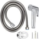 Ver imagem 1 de Ducha Higiênica Intima Luxo Abs Cromada 1m para Banheiro