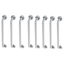 Ver imagem 1 de Alça de Apoio Inox Barra 60cm Kit 8 Unidades Criança Idoso Anti Queda Segurança Banheiro