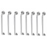 Alça de Apoio Inox Barra 60cm Kit 8 Unidades Criança Idoso Anti Queda Segurança Banheiro - 1