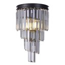 Ver imagem 3 de Lustre Luminária Arandela de Parede Design em Cristal Delicado E14x2 Quarto Sala Banheiro Corredor