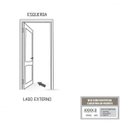Ver imagem 4 de Porta Veneziana de Aço com Vidro Abertura Lado Esquerdo 215cmx0,86cm Lucasa 