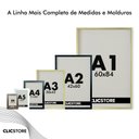 Ver imagem 7 de Kit 4 Molduras A3 Foto 30x42 Diplomas Certificados Qualidade Premium Acetato Quadros Decoração Arte 