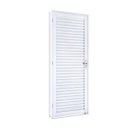 Ver imagem 1 de Porta de Aço Laminada 215x86cm Facilita Lucasa Branco