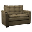 Ver imagem 1 de Sofá 2 Lugares Pequeno Confortável 1,40 Mts Alice Amo Móveis:cappuccino