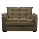 Ver imagem 2 de Sofá 2 Lugares Pequeno Confortável 1,40 Mts Alice Amo Móveis:cappuccino