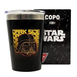 Copo Viagem Snap Dark Geometric Darth Vader Star Wars 300Ml
