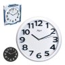 Relógio de Parede Ponteiros Grande 31 cm Diâmetro - Branco - 1