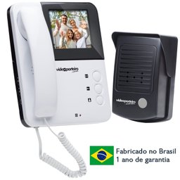Vídeo Porteiro com Câmera de Visâo Noturna e Tela LCD - VP2 - 1