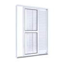 Ver imagem 2 de Porta de Aço Balcão 215x150cm com Vidro 3 Folhas Facilita Lucasa